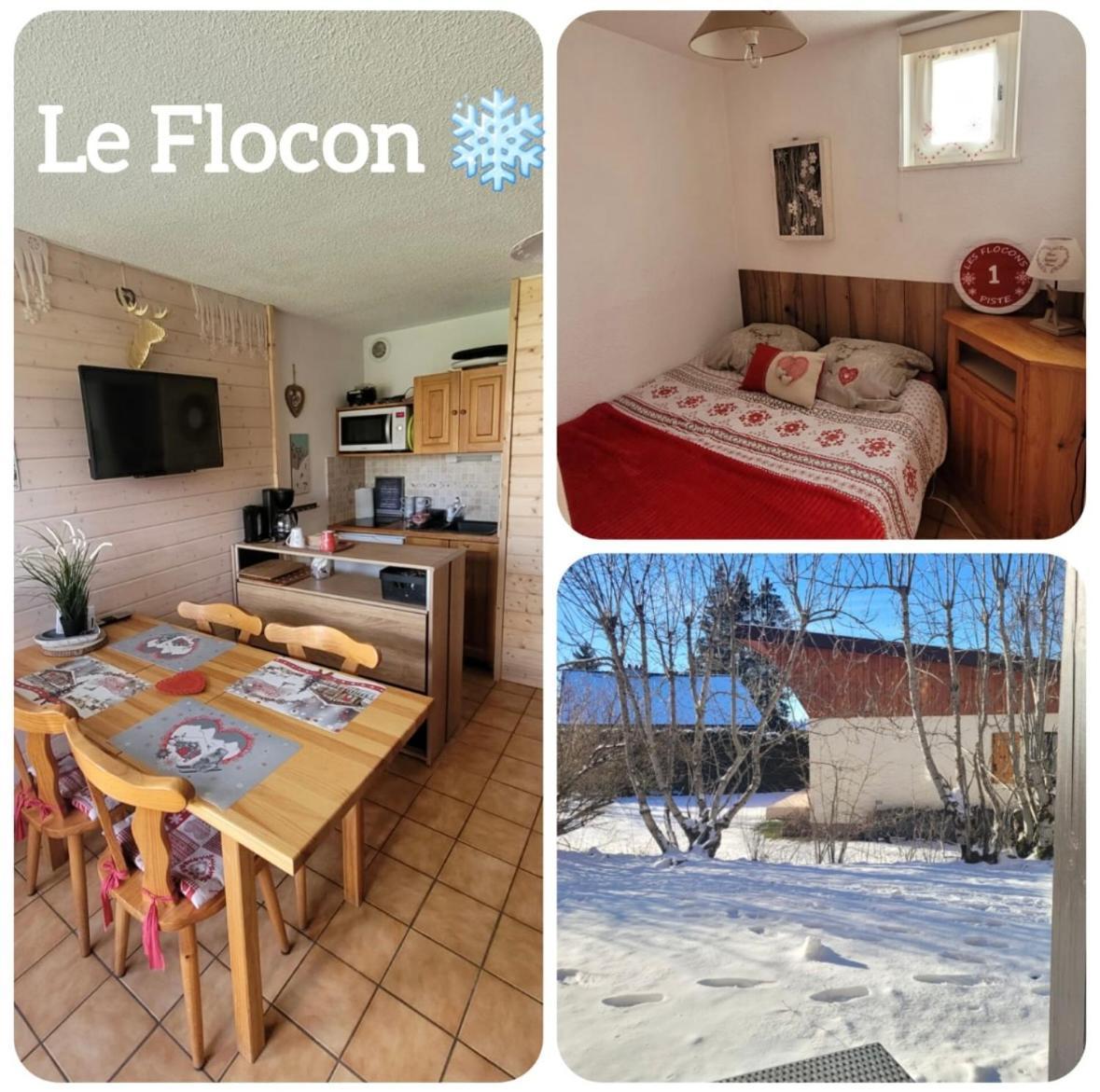Appartement Le Flocon, Joli Petit Cocon 4 Pers En Rez De Jardin Draps Inclus Les Rousses Luaran gambar